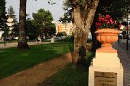 The central Jardim, or Gardens/park , in Ilhavo.